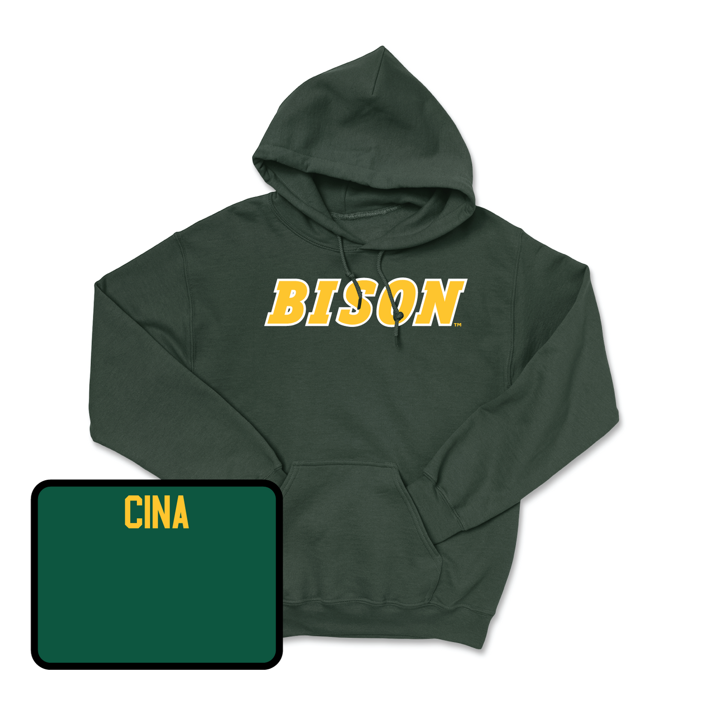 Green Track & Field Player Hoodie Youth Large / Brooke Cina