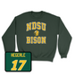 Green Football College Crew Small / Carson Hegerle | #17