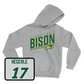 Sport Grey Football Vintage Hoodie Youth Small / Carson Hegerle | #17