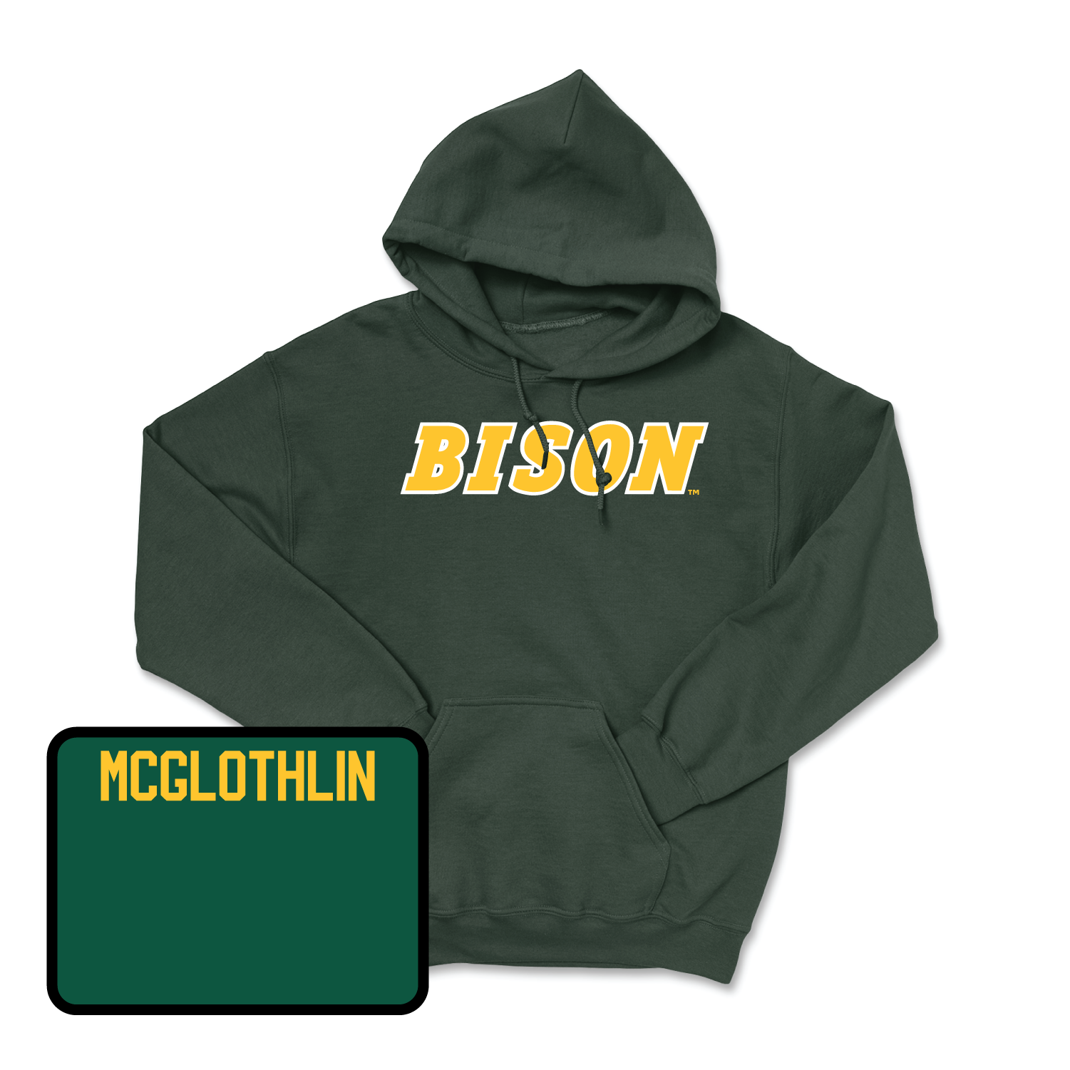 Green Track & Field Player Hoodie Youth Large / Dylan McGlothlin