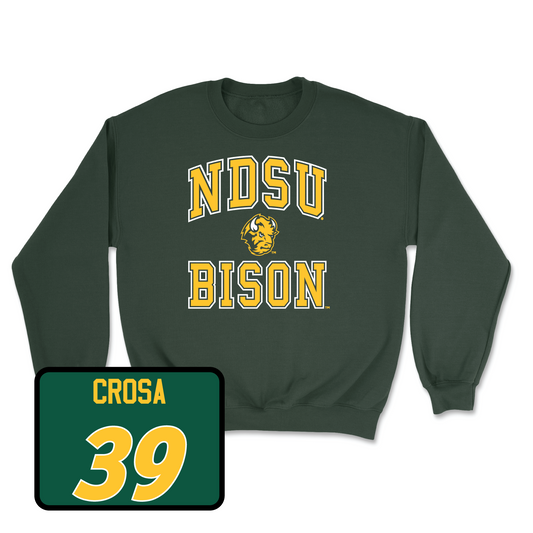 Green Football College Crew Youth Small / Griffin Crosa | #39