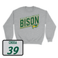 Sport Grey Football Vintage Crew Youth Large / Griffin Crosa | #39