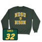 Green Football College Crew 2 Youth Small / John Gores | #32