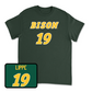Green Football Player Tee Youth Large / Jake Lippe | #19