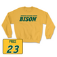 Gold Football Bison Crew 2 3X-Large / Jayden Price | #23