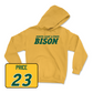 Gold Football Bison Hoodie 2 4X-Large / Jayden Price | #23