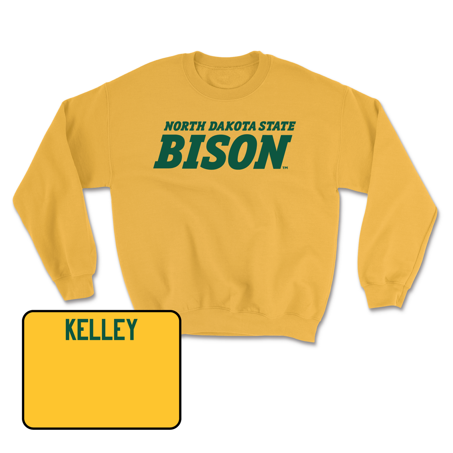 Gold Track & Field Bison Crew Youth Large / Kendra Kelley