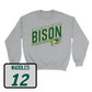 Sport Grey Men's Basketball Vintage Crew Youth Small / Lance Waddles | #12