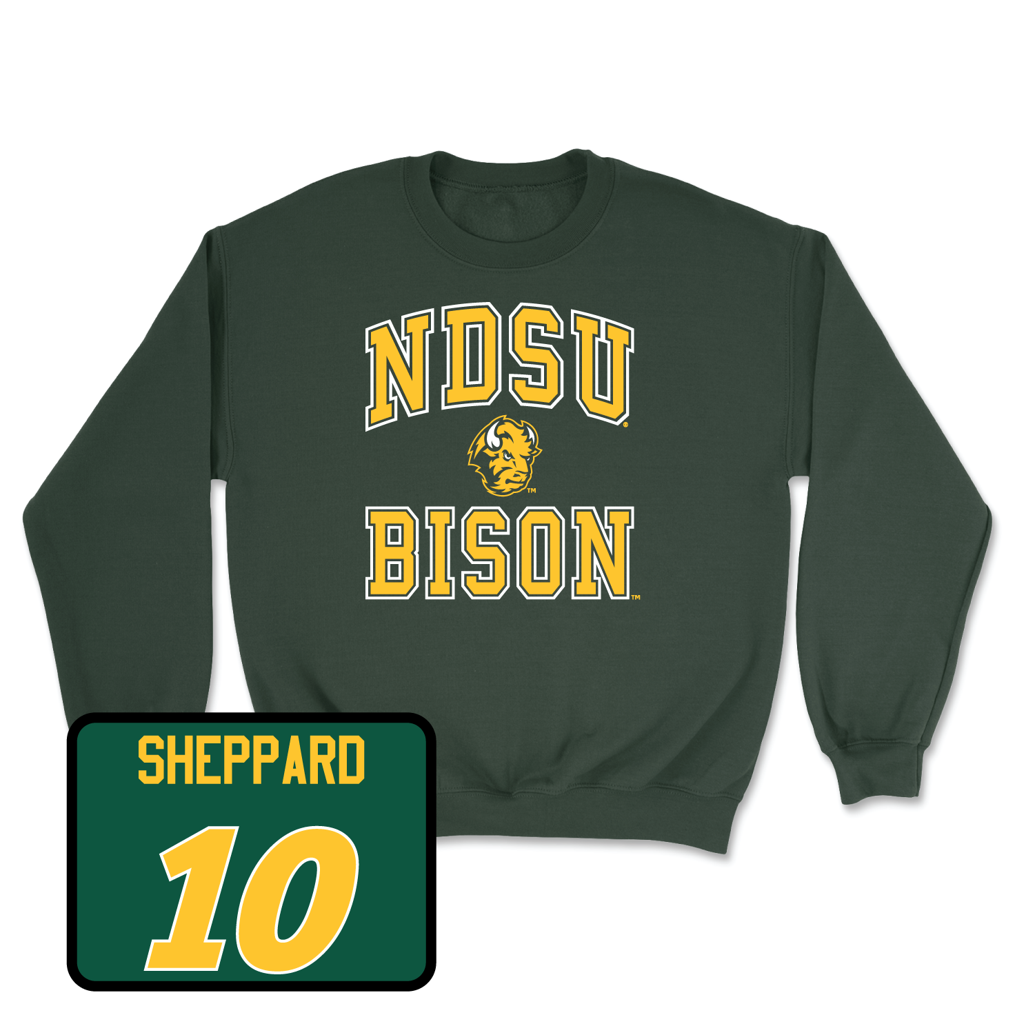 Green Football College Crew 2 Small / Marcus Sheppard | #10