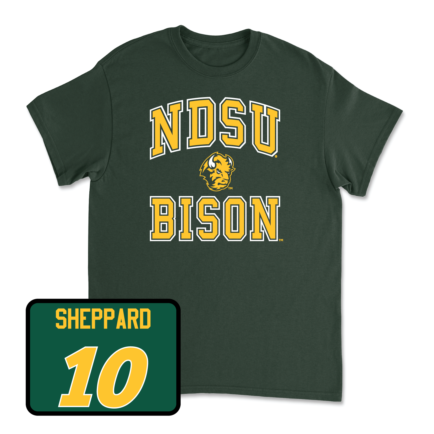 Green Football College Tee 2 Small / Marcus Sheppard | #10