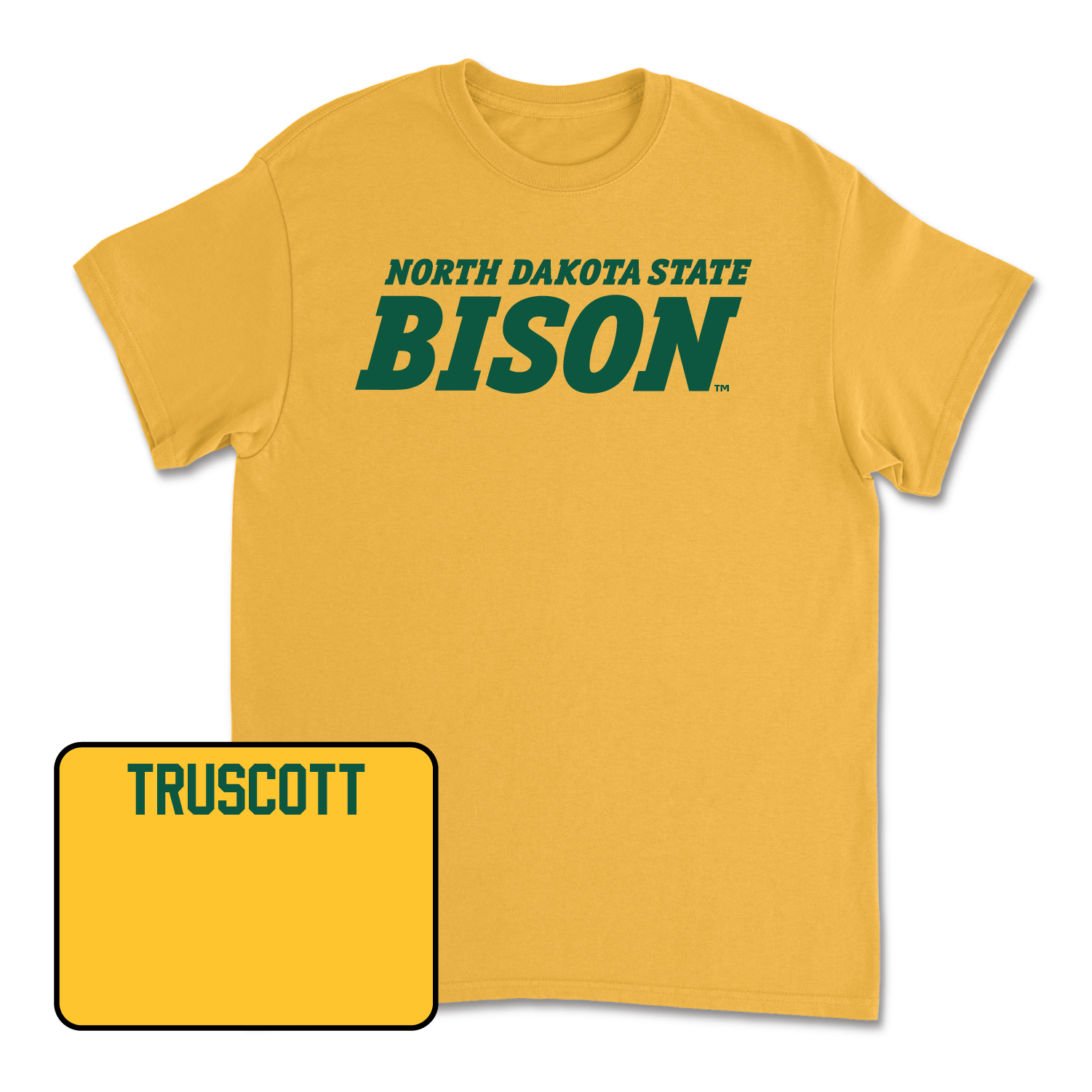 Gold Track & Field Bison Tee Youth Large / Sophia Truscott