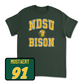 Green Football College Tee 3 Large / Will Mostaert | #91
