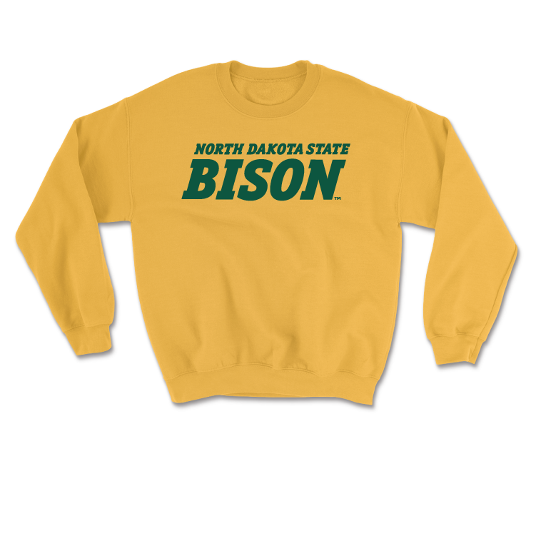 Gold Track & Field Bison Crew - Anika Larson