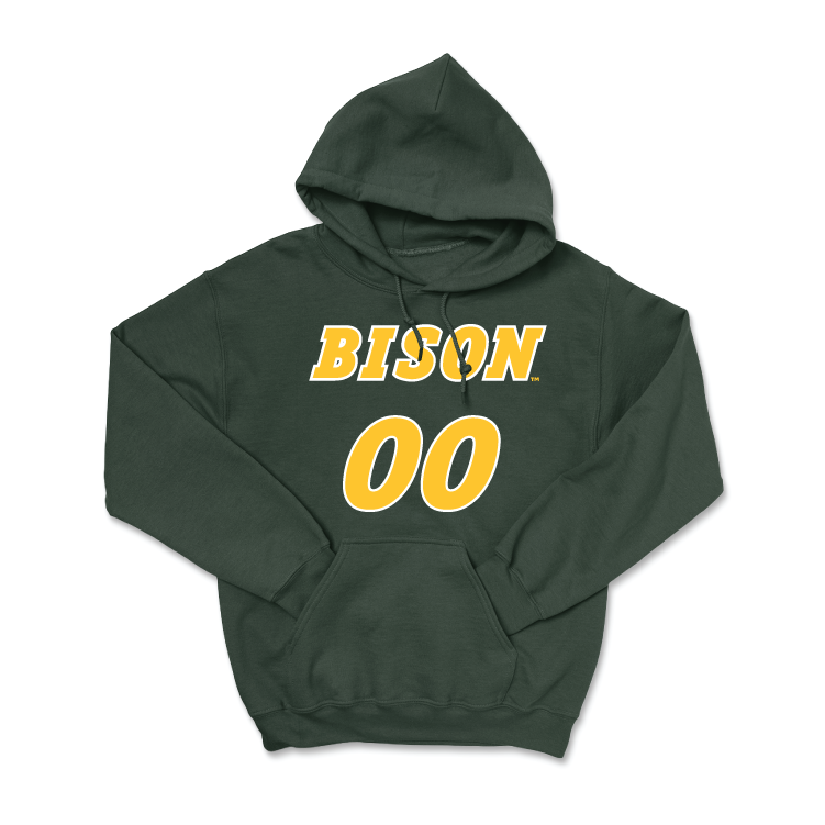 Green Baseball Player Hoodie - Carson Hake