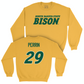 Gold Women's Soccer Bison Crew  - Emerson Perrin