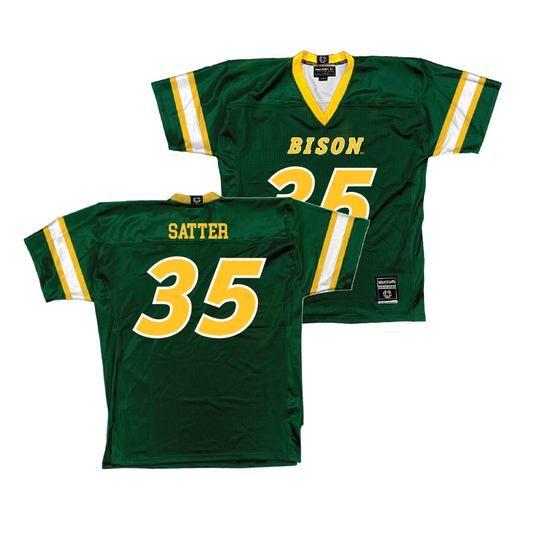 Green NDSU Football Jersey   - Ryland Satter