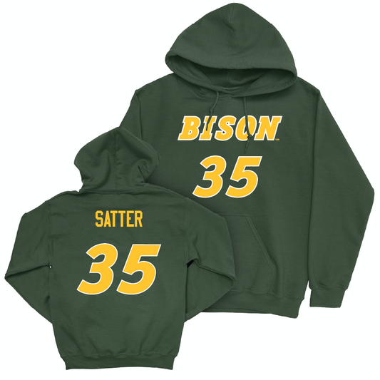 Green Football Player Hoodie   - Ryland Satter