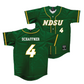 NDSU Baseball Green Jersey - Jake Schaffner | #4