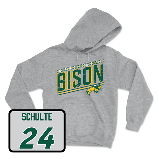 Sport Grey Women's Basketball Vintage Hoodie - Abby Schulte