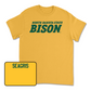 Gold Track & Field Bison Tee - Alexandra Seagris