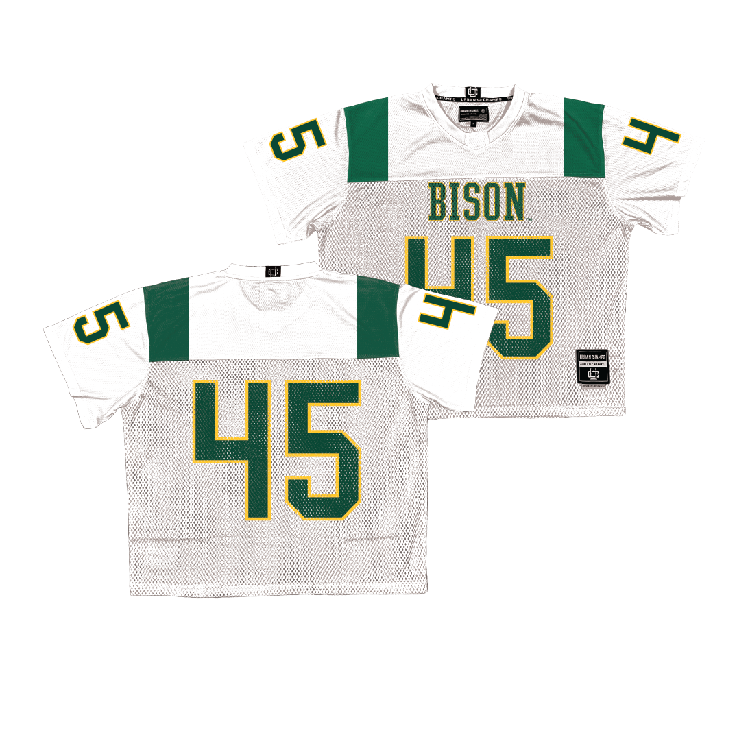 NDSU Throwback Football Jersey - Brit Senftner | #45