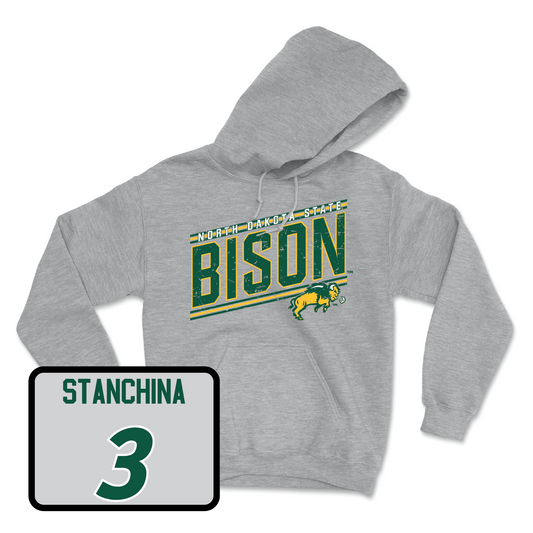 Sport Grey Women's Soccer Vintage Hoodie - Ava Stanchina