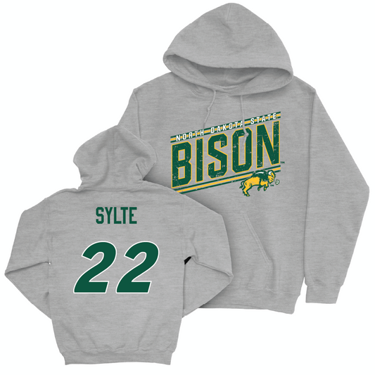 Sport Grey Baseball Vintage Hoodie - Hayden Sylte
