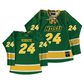 Exclusive: NDSU Women's Basketball Green Hockey Jersey - Abby Schulte #24