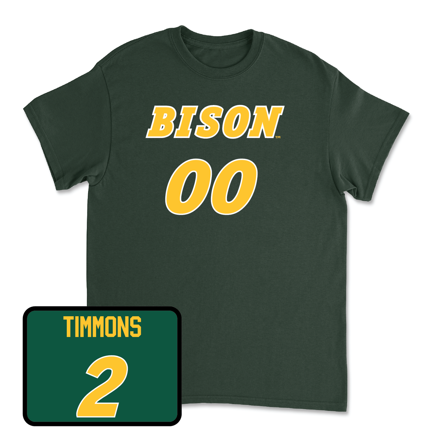 Green Baseball Player Tee - Blake Timmons