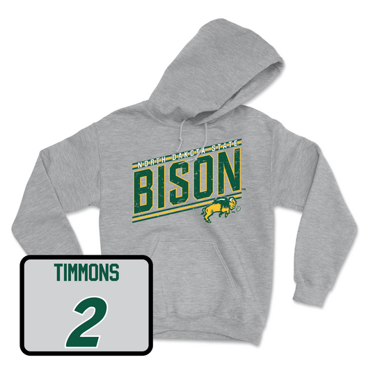 Sport Grey Baseball Vintage Hoodie - Blake Timmons