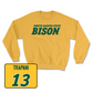 Gold Baseball Bison Crew  - Roman Trapani