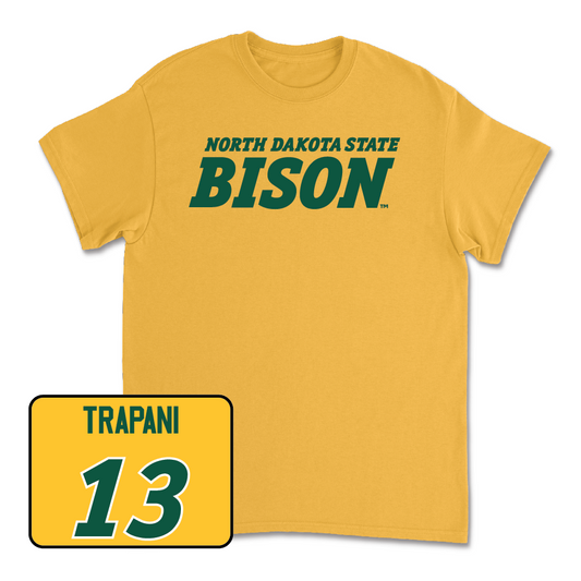 Gold Baseball Bison Tee  - Roman Trapani