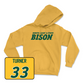 Gold Football Bison Hoodie - Termaine Turner