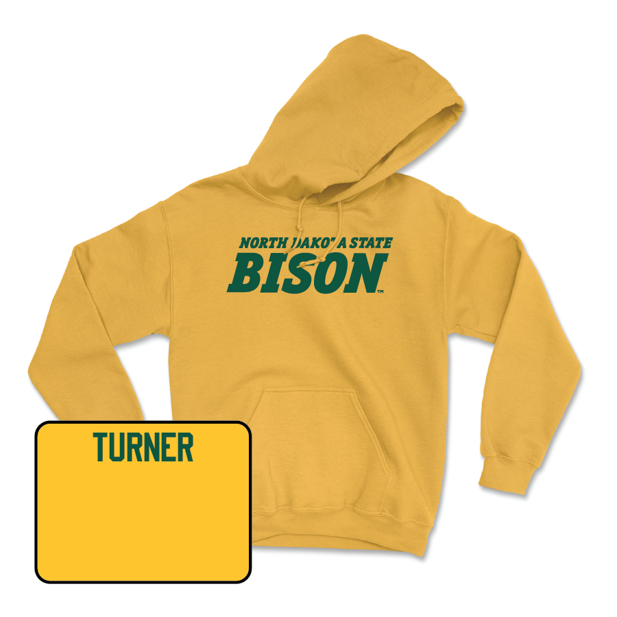 Gold Track & Field Bison Hoodie - Brooks Turner