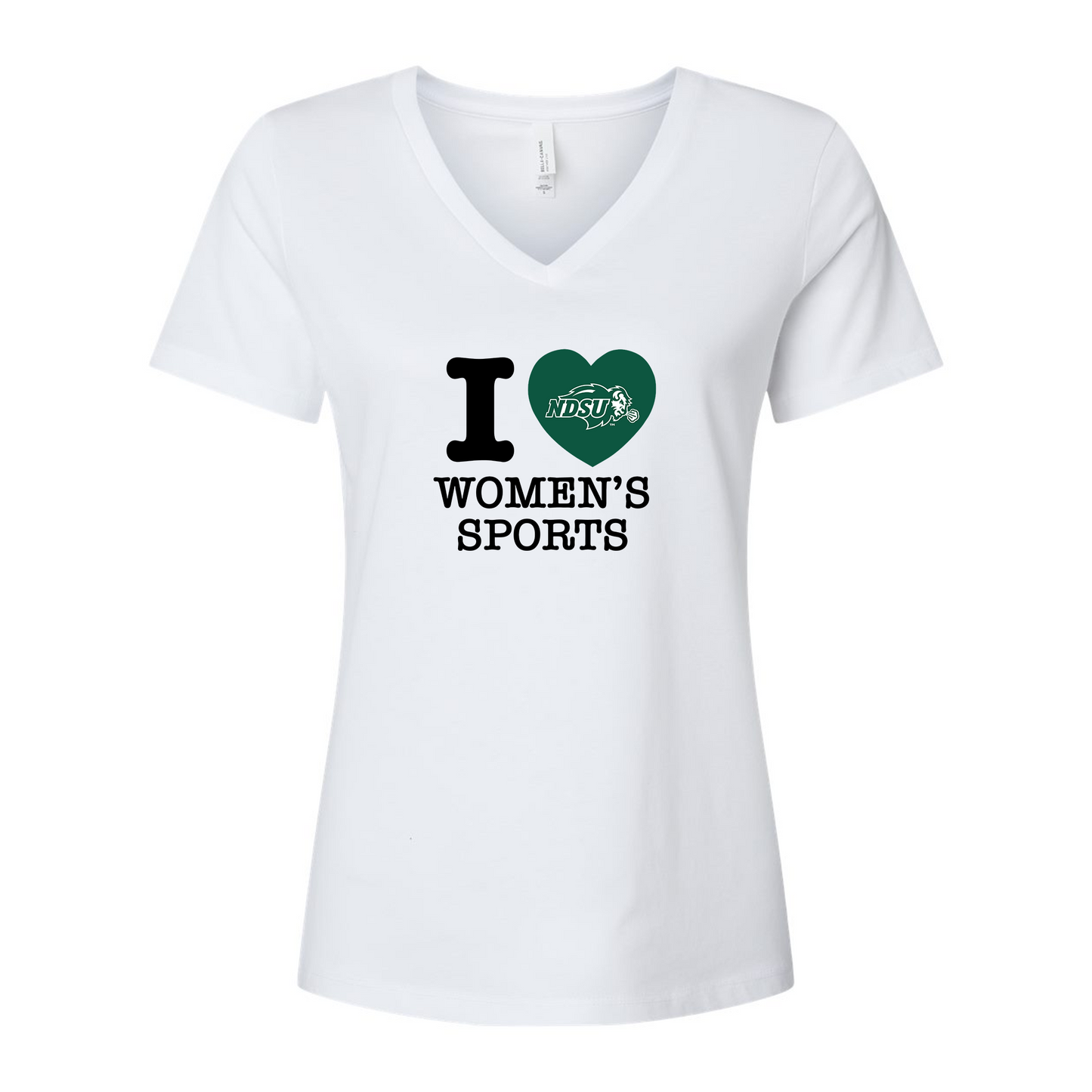 EXCLUSIVE RELEASE: I Love Women's Sports V-Neck Tee