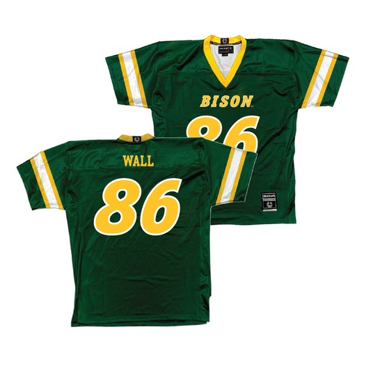 Green NDSU Football Jersey - Cedric Wall