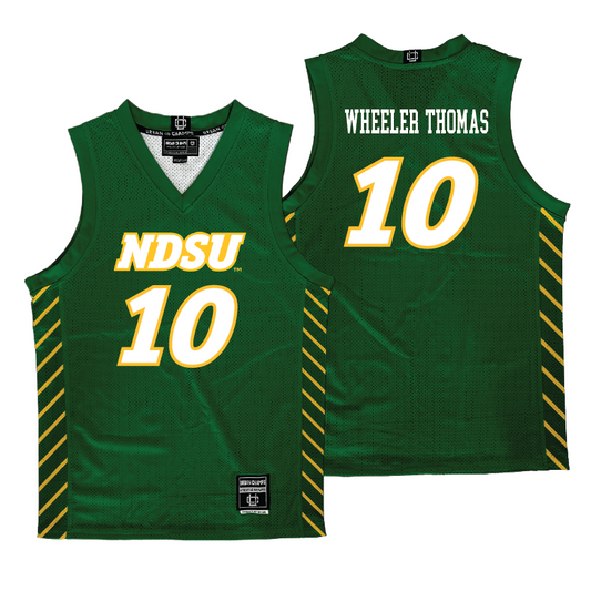 NDSU Men's Basketball Green Jersey - Damari Wheeler-Thomas | #10
