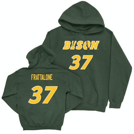 Green Football Player Hoodie  - William Frattalone