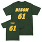 Green Football Player Tee  - Gage Schmidt