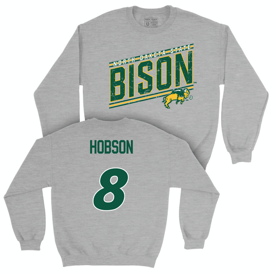 Sport Grey Women's Basketball Vintage Crew  - Amelia Hobson