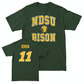 Green Football College Tee  - Oscar Benson