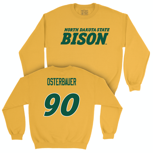 Gold Football Bison Crew  - Wyatt Osterbauer