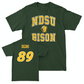 Green Football College Tee  - Finn Diggins