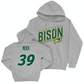 Sport Grey Football Vintage Hoodie  - Landon Meier