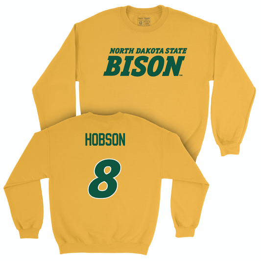 Gold Women's Basketball Bison Crew  - Amelia Hobson