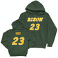 Green Football Player Hoodie  - Kegan Huber