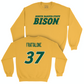 Gold Football Bison Crew  - William Frattalone